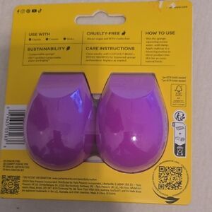 Purple Beauty Sponge Set
